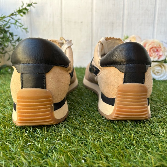 Dolce Vita B.Ntcd Tan Multi Leather Nylo Sneakers women size 9 New - Picture 14 of 17